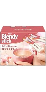 Amazon.co.jp: AGF ブレンディ スティック カフェオレやすらぎのカフェ